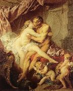 Francois Boucher Hercules and Omphale oil on canvas